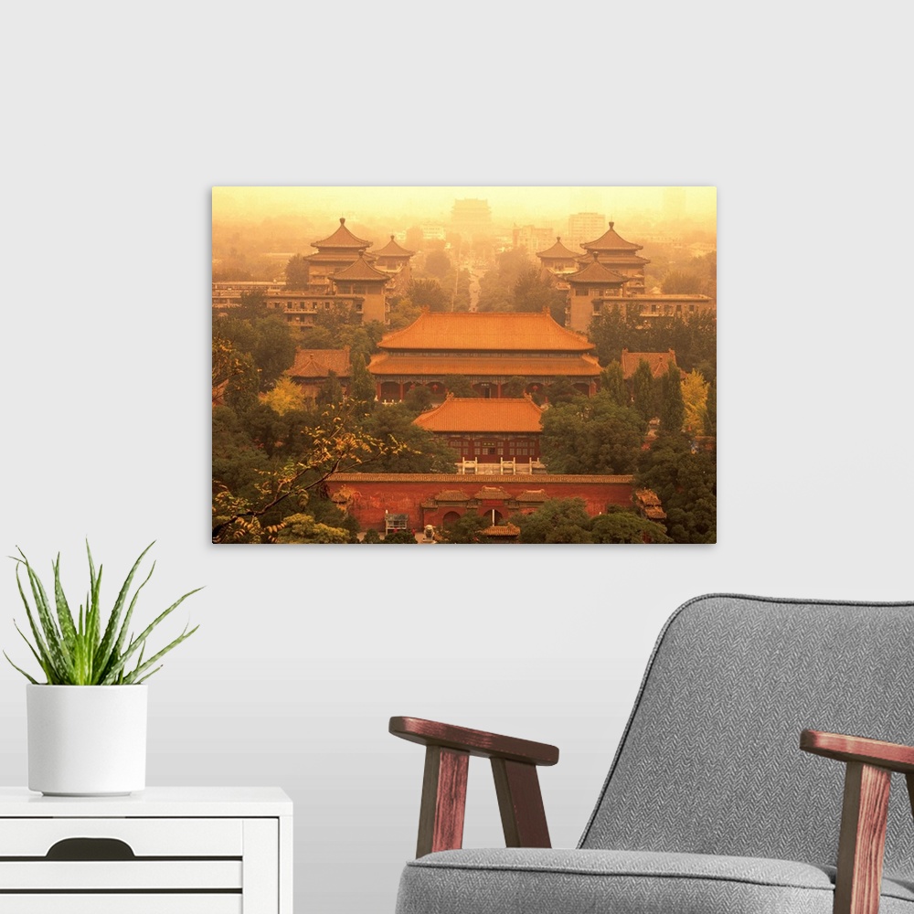 A modern room featuring The Forbidden City, China