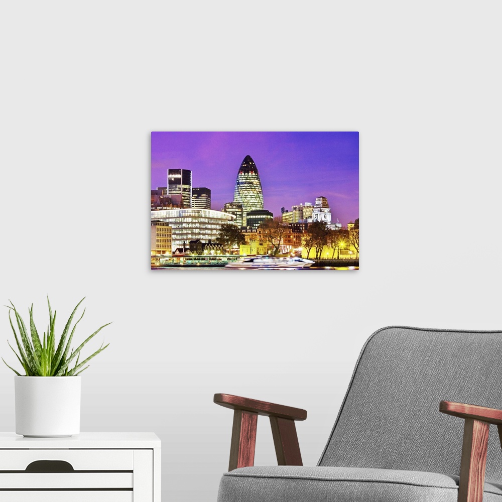 A modern room featuring England, London, City of London.