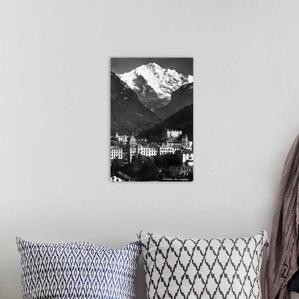 A bohemian room featuring The Jungfrau In Interlaken