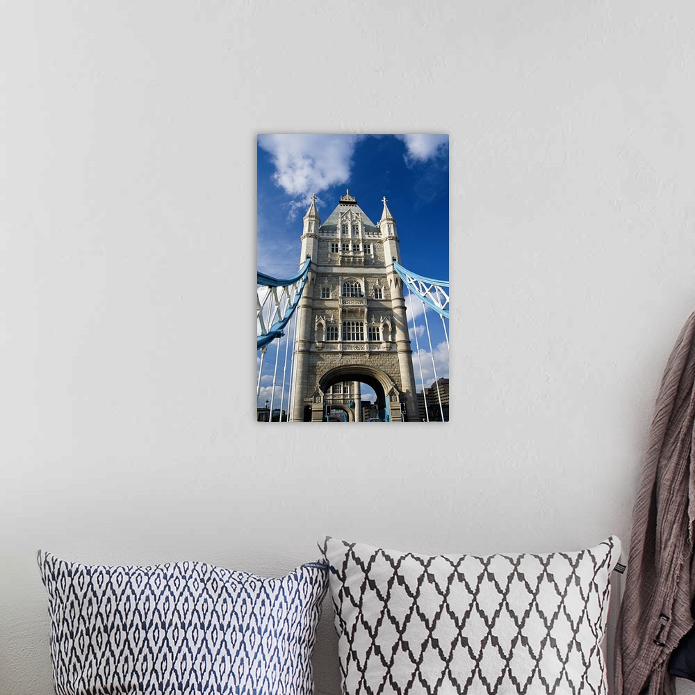 A bohemian room featuring Tower Bridge, London, England
