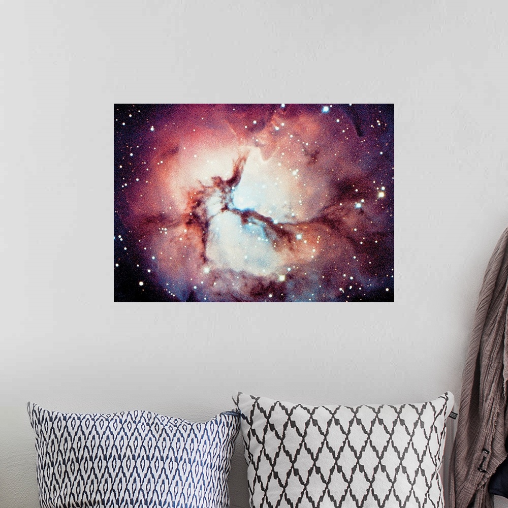 A bohemian room featuring Trifid Nebula