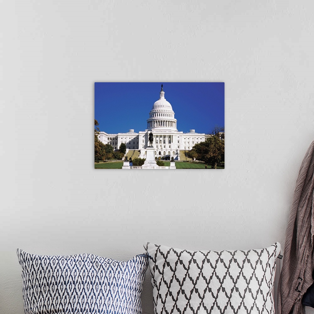 A bohemian room featuring U.S. Capitol Building in Washington, D.C., USA