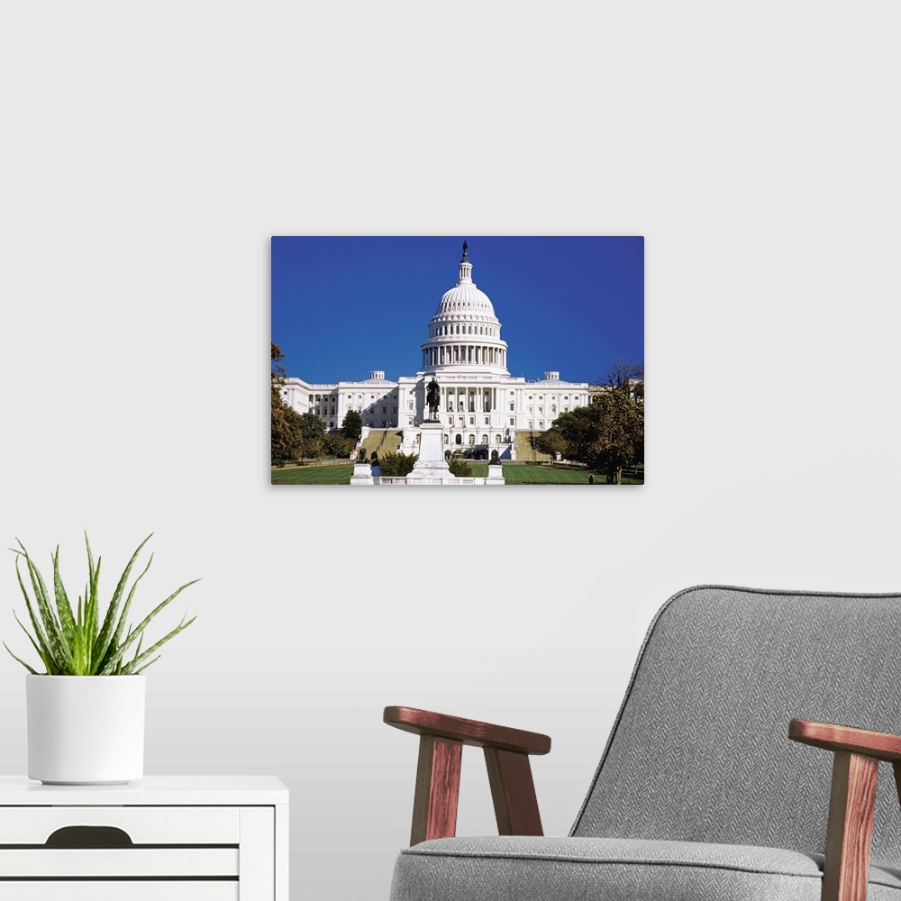 A modern room featuring U.S. Capitol Building in Washington, D.C., USA