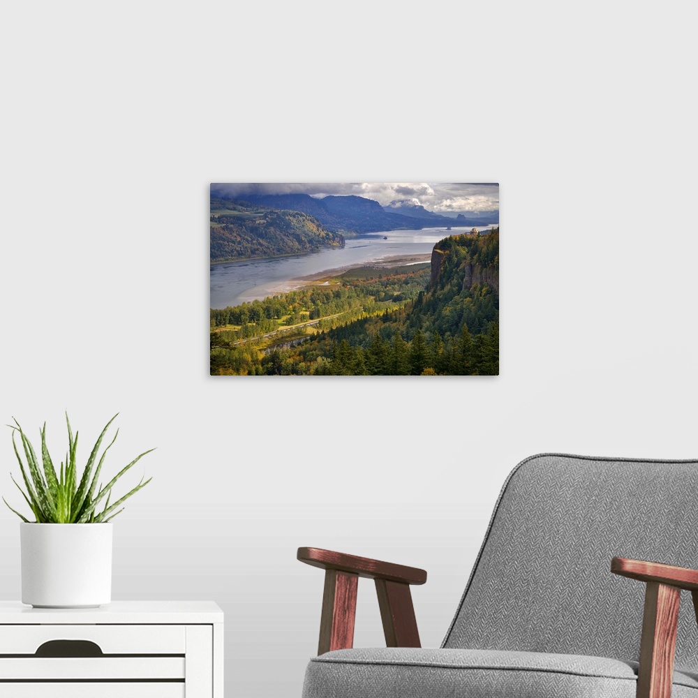 A modern room featuring USA, Columbia River Gorge