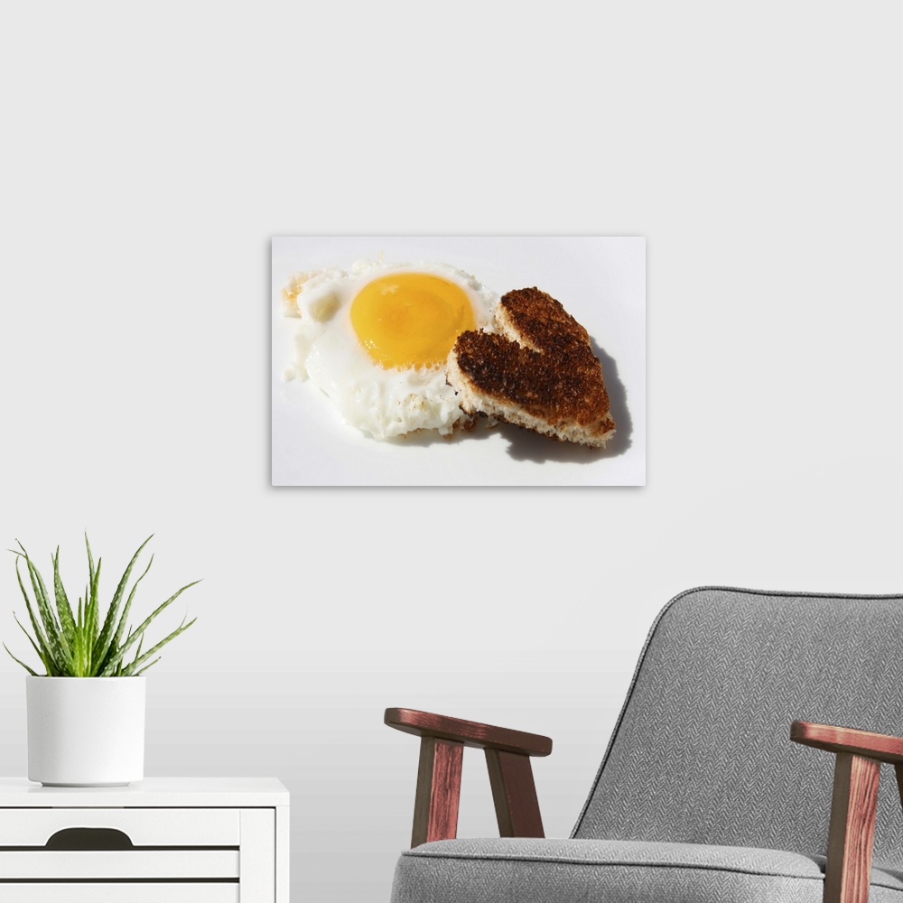 A modern room featuring Valentine's breakfast