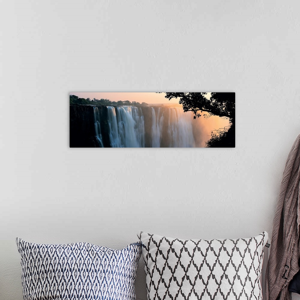 A bohemian room featuring Victoria Falls, Zimbabwe, Africa