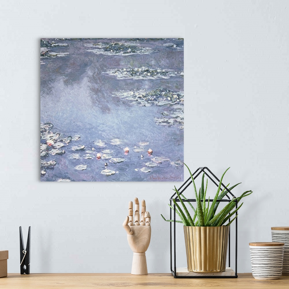 A bohemian room featuring Water lilies