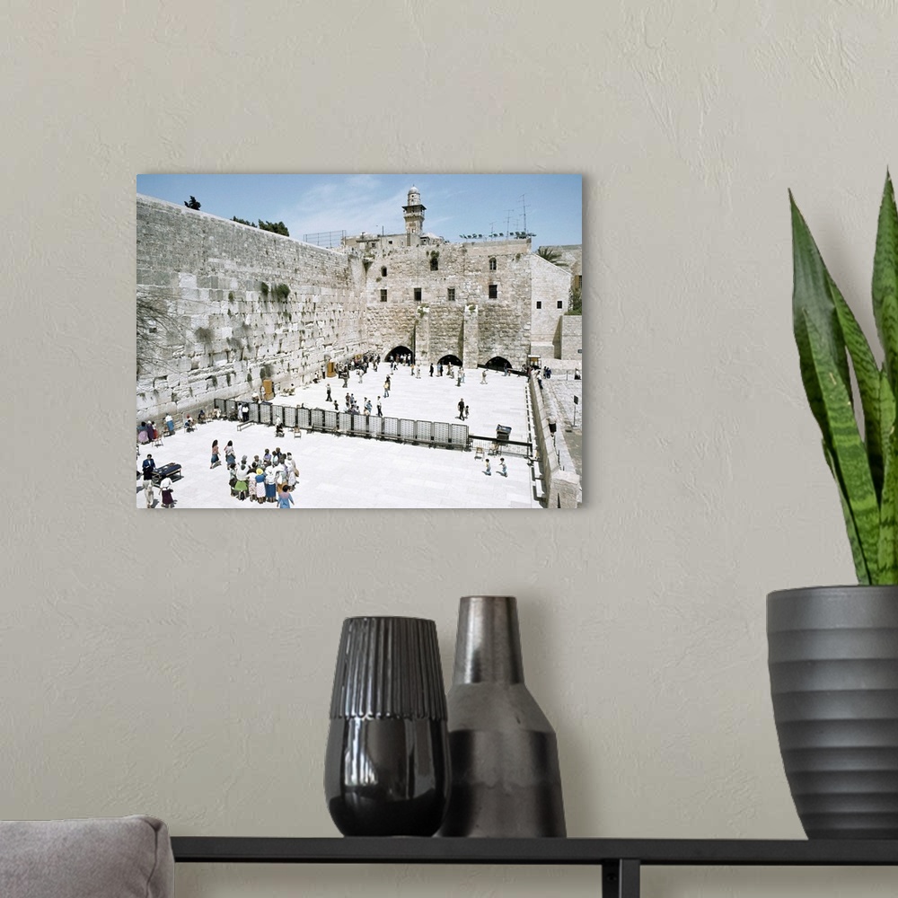 A modern room featuring Western Wall , Jerusalem , Israel