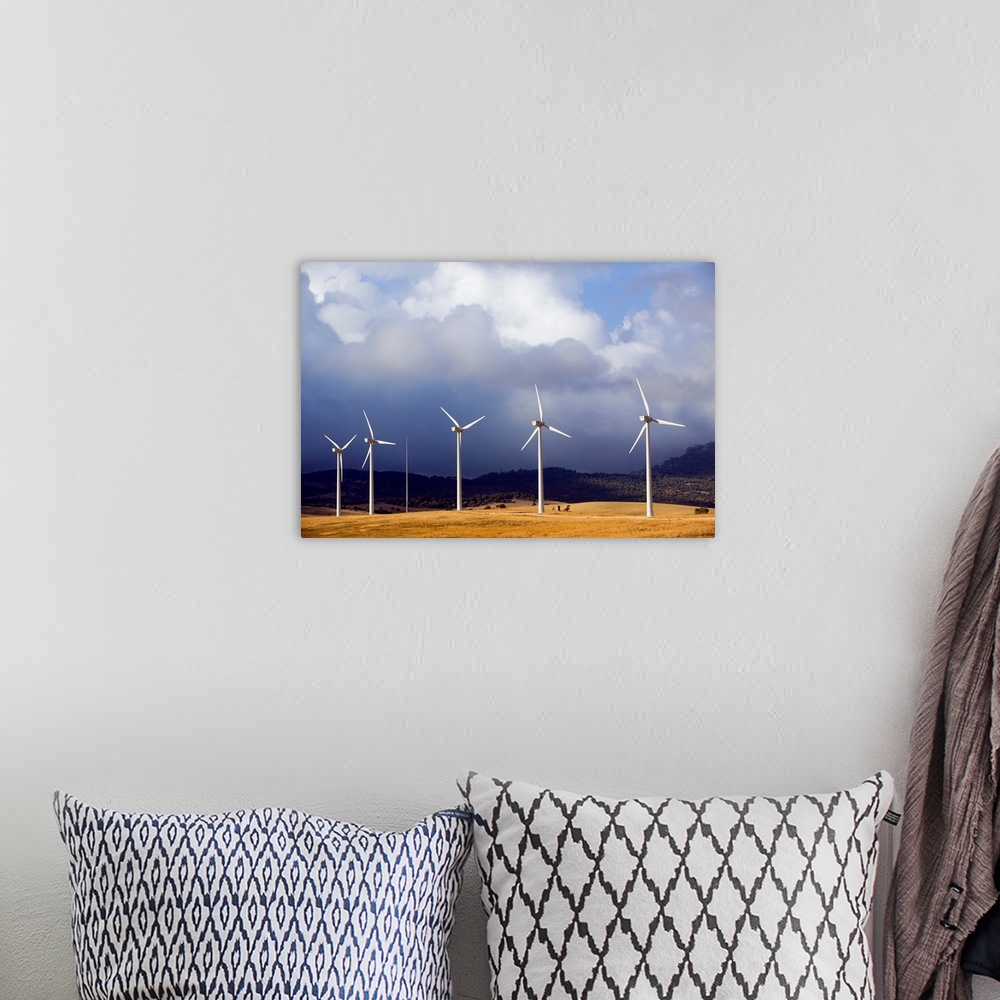 A bohemian room featuring Wind Farm In Spain