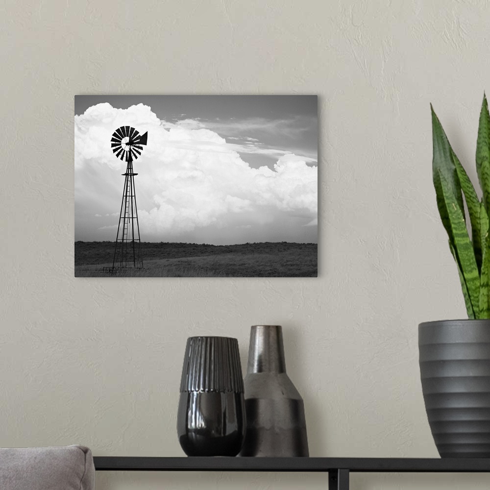 A modern room featuring Windmill