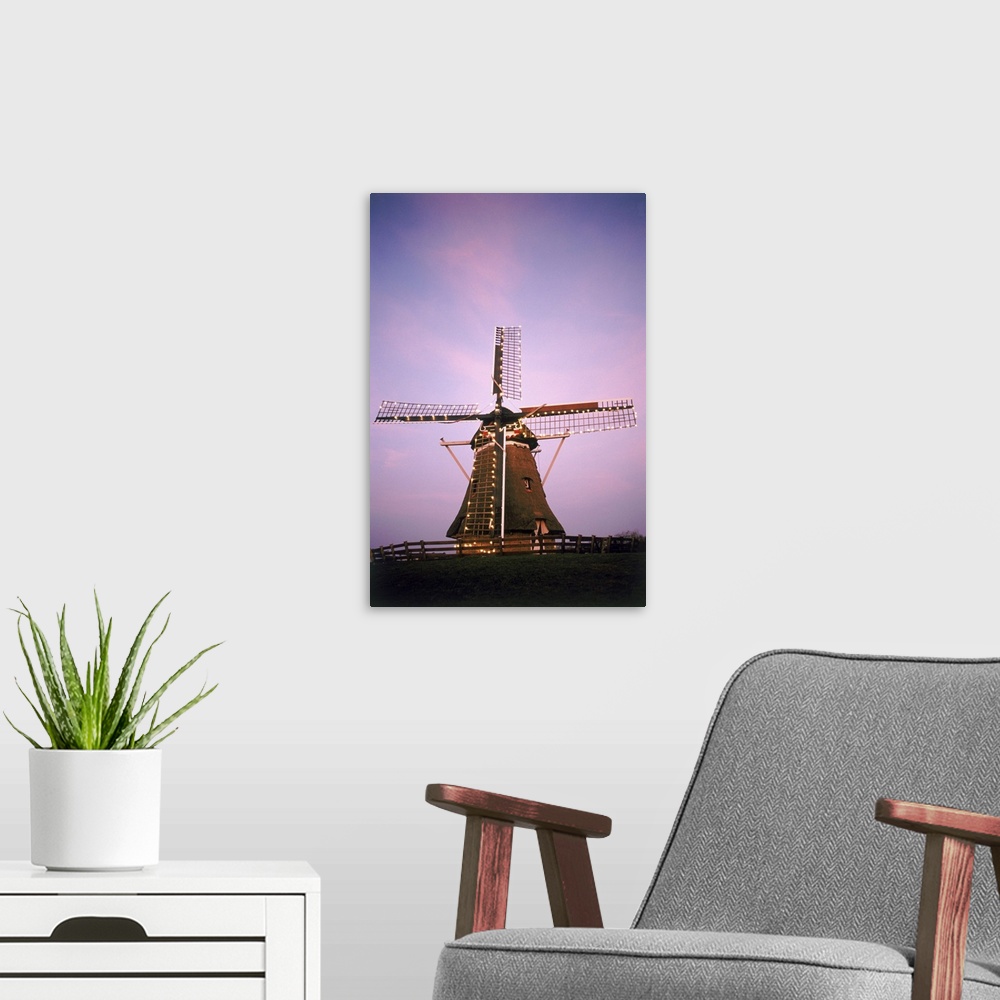 A modern room featuring Windmill, Netherlands