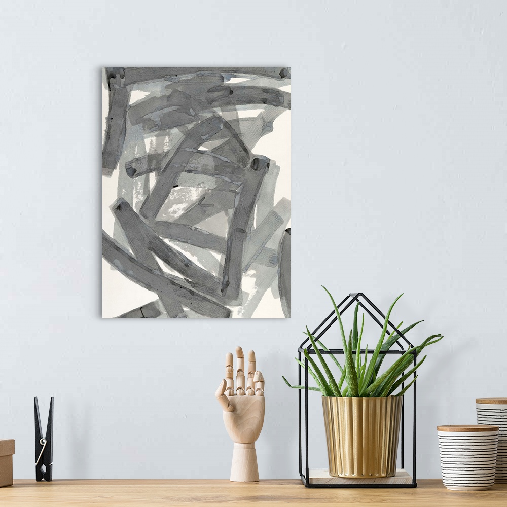 A bohemian room featuring Abstract Expression III