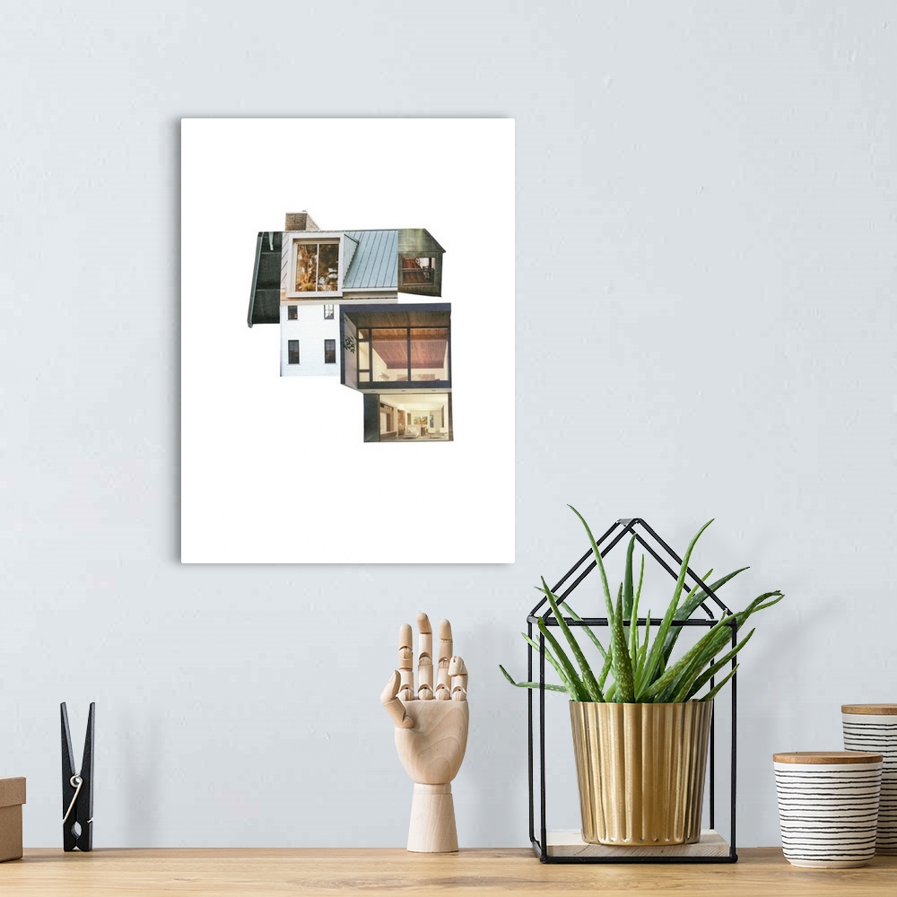 A bohemian room featuring Architectural Assemblage 1