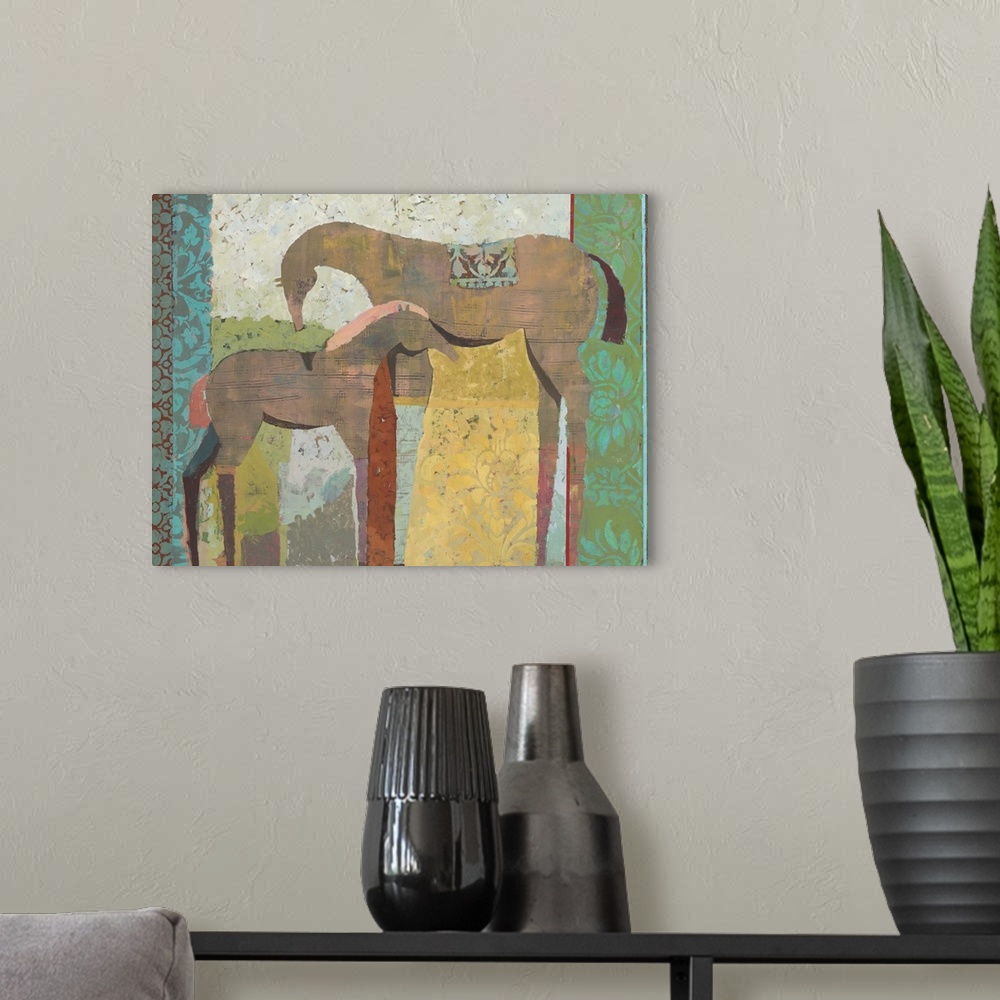 A modern room featuring Contemporary, Animals