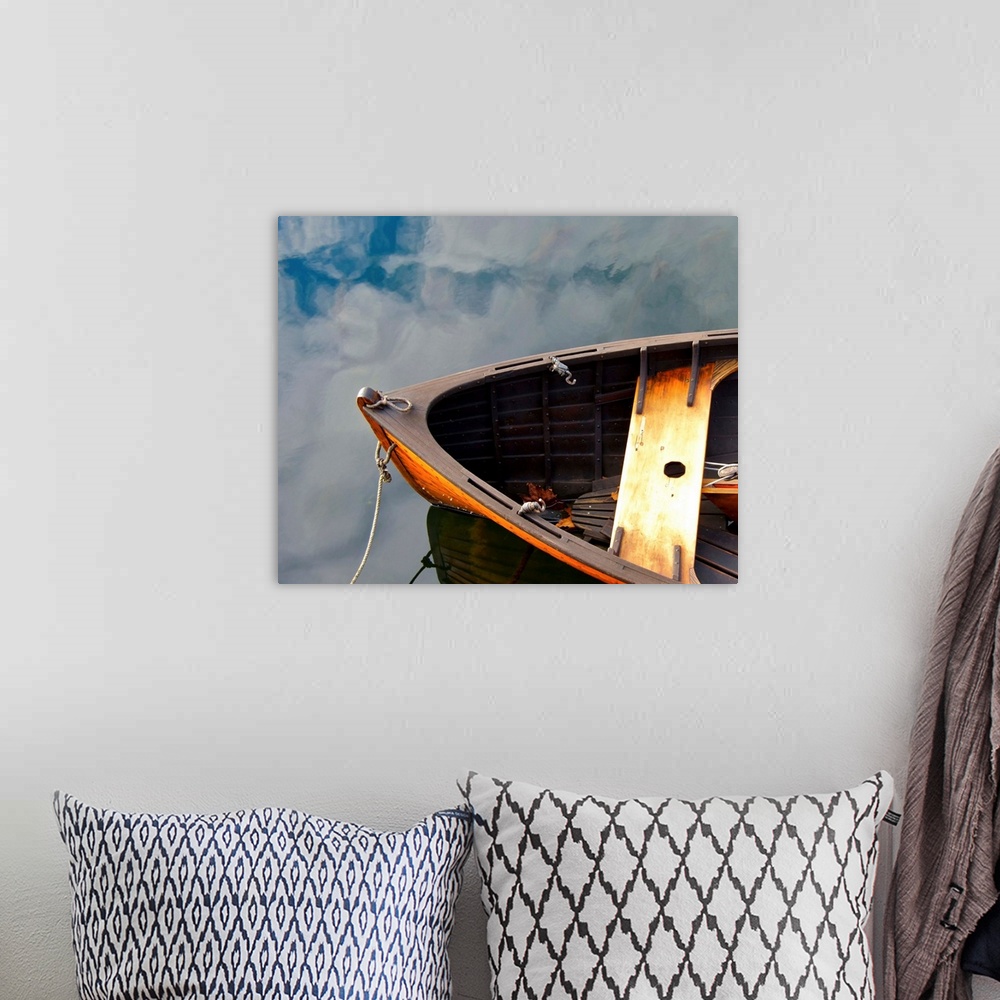 A bohemian room featuring Boat One