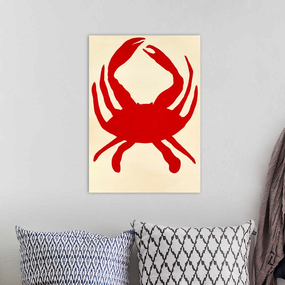 A bohemian room featuring Crab
