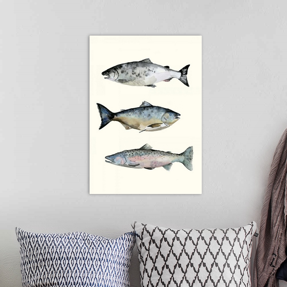 A bohemian room featuring Fish Grouping 3