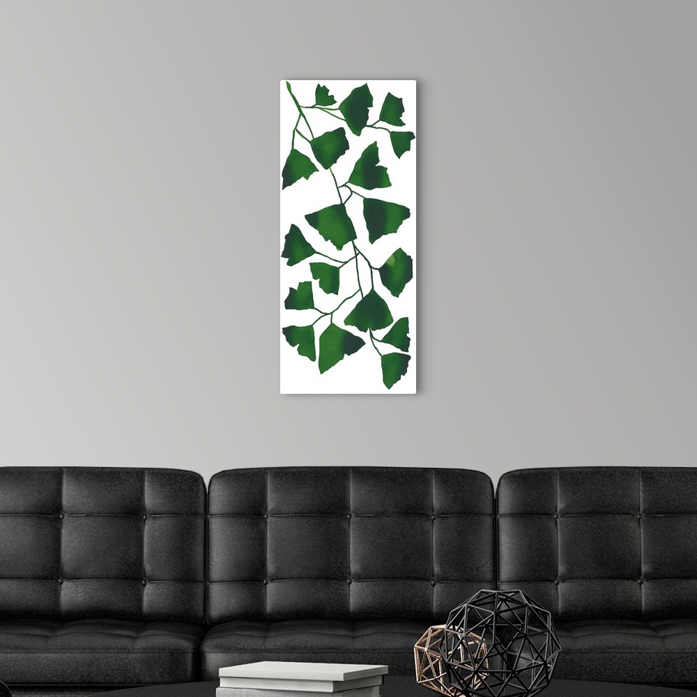 A modern room featuring Gingko In Green