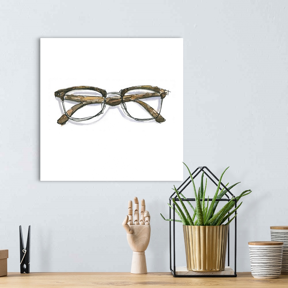 A bohemian room featuring Glasses 2