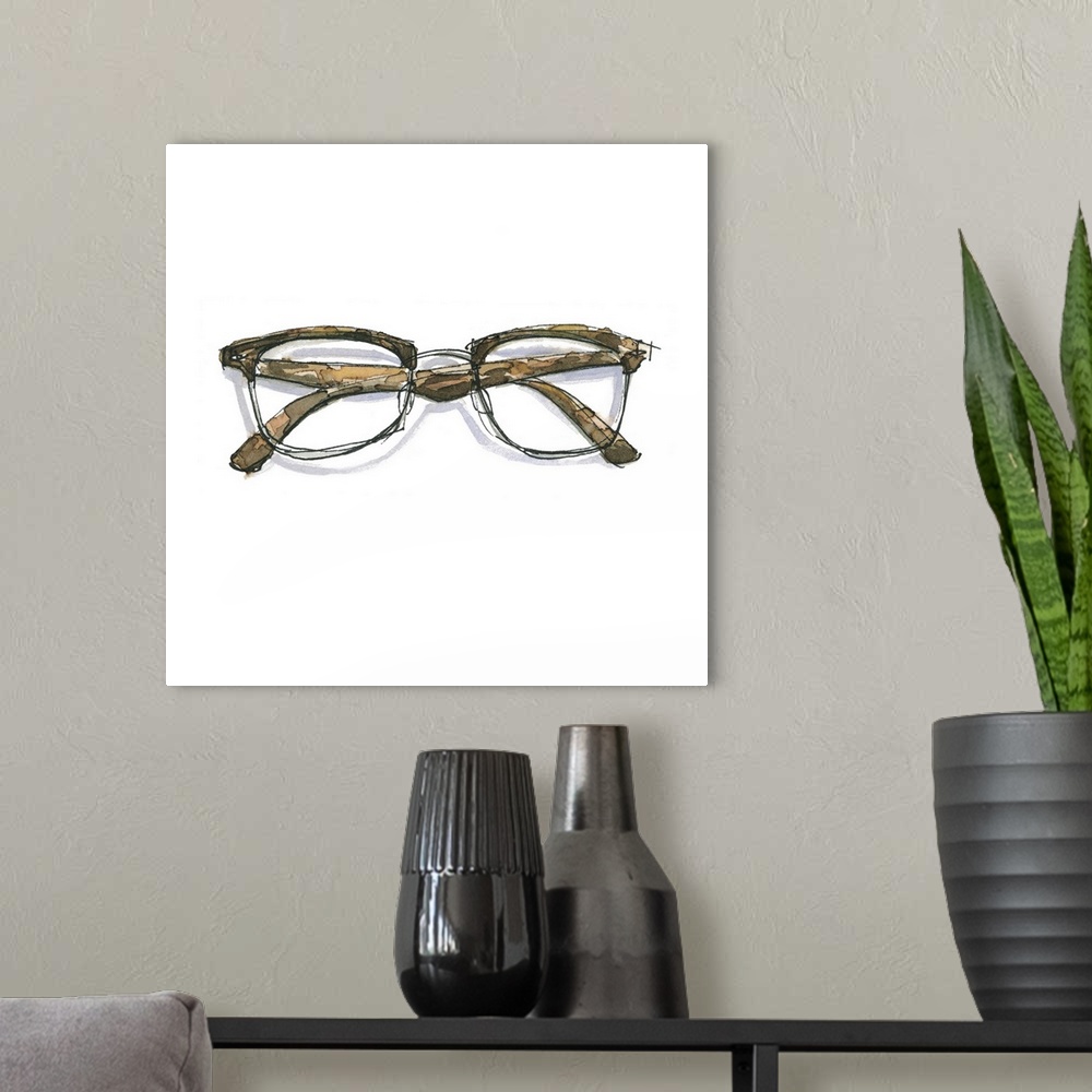 A modern room featuring Glasses 2