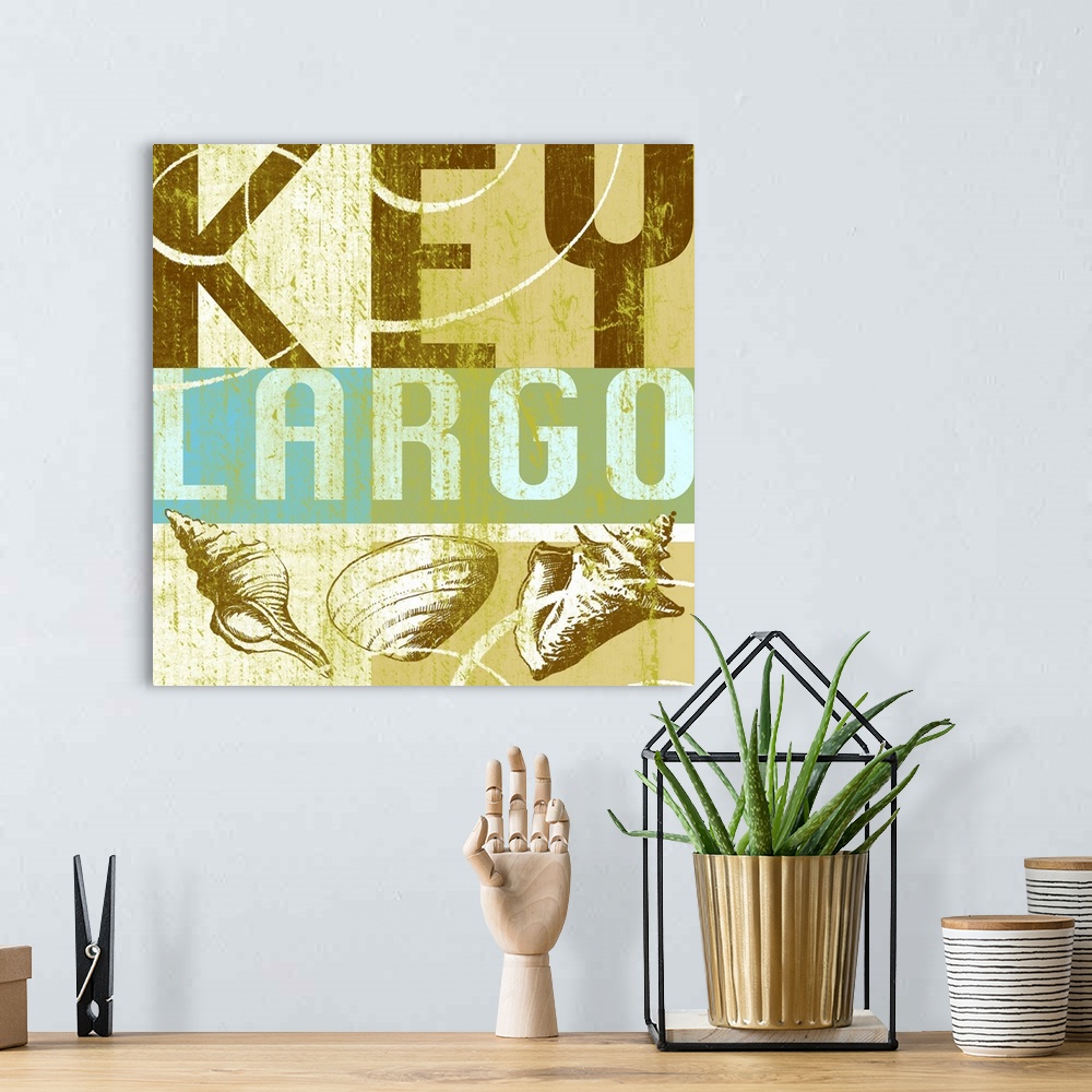 A bohemian room featuring Key Largo