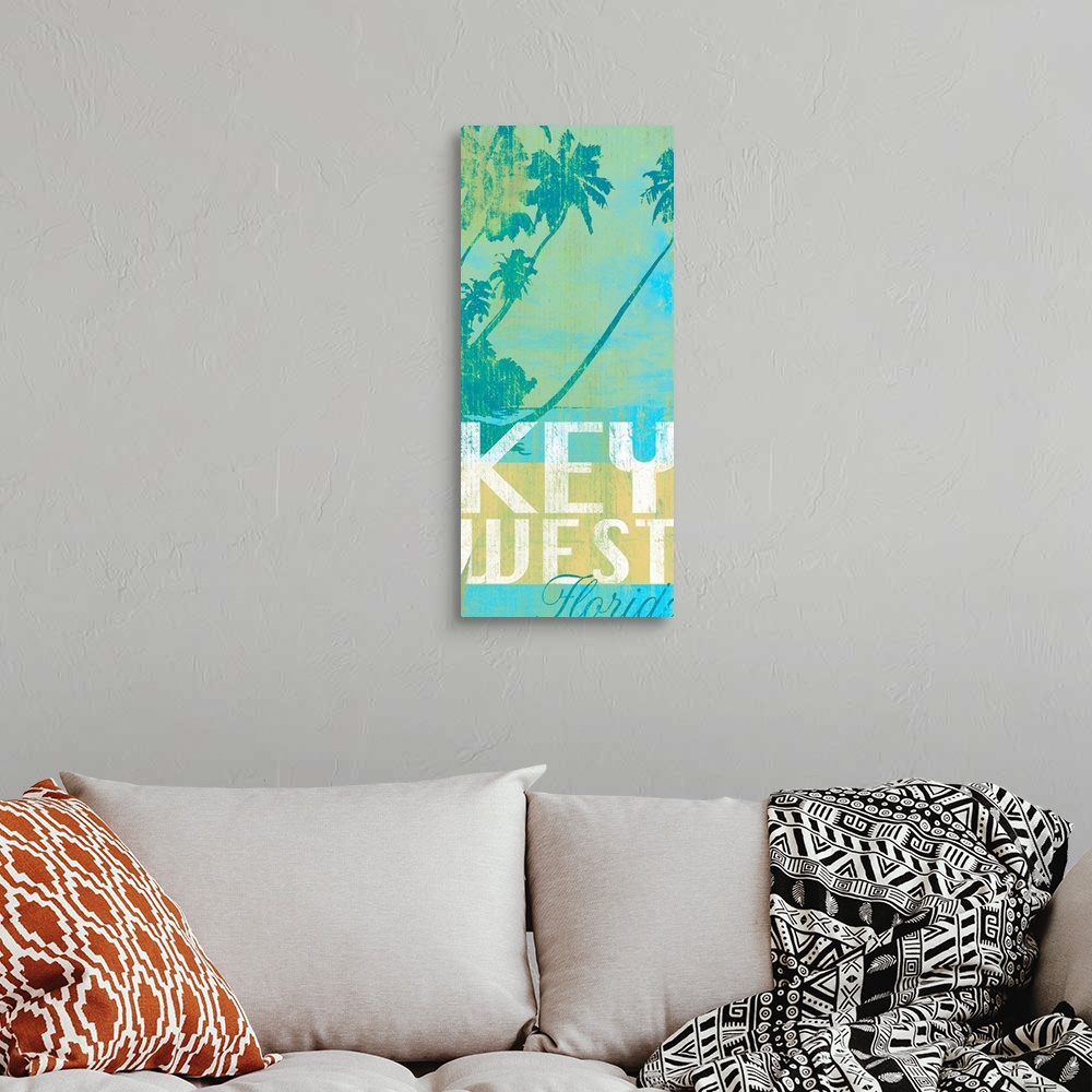 A bohemian room featuring Key West 1
