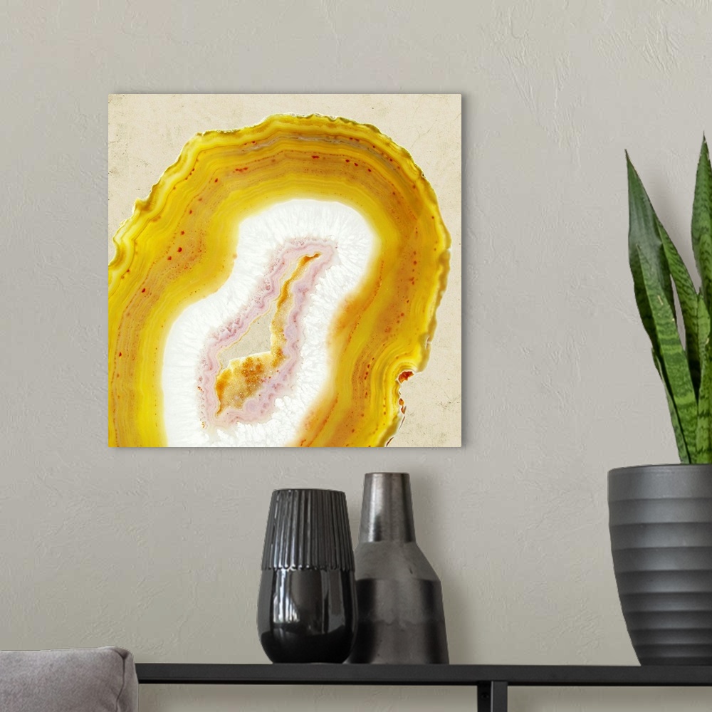 A modern room featuring Limoncello Agate II