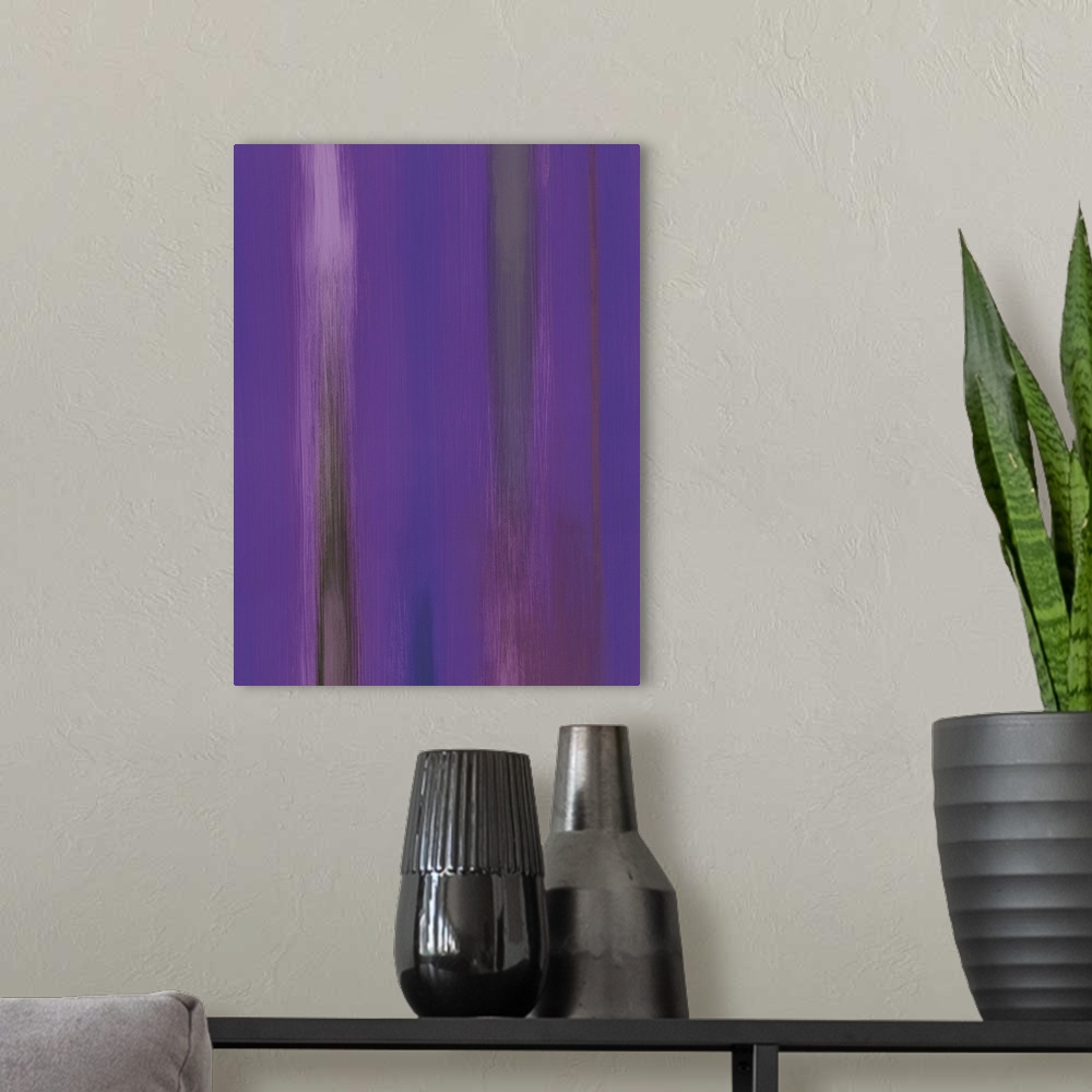 A modern room featuring Linear Violet C