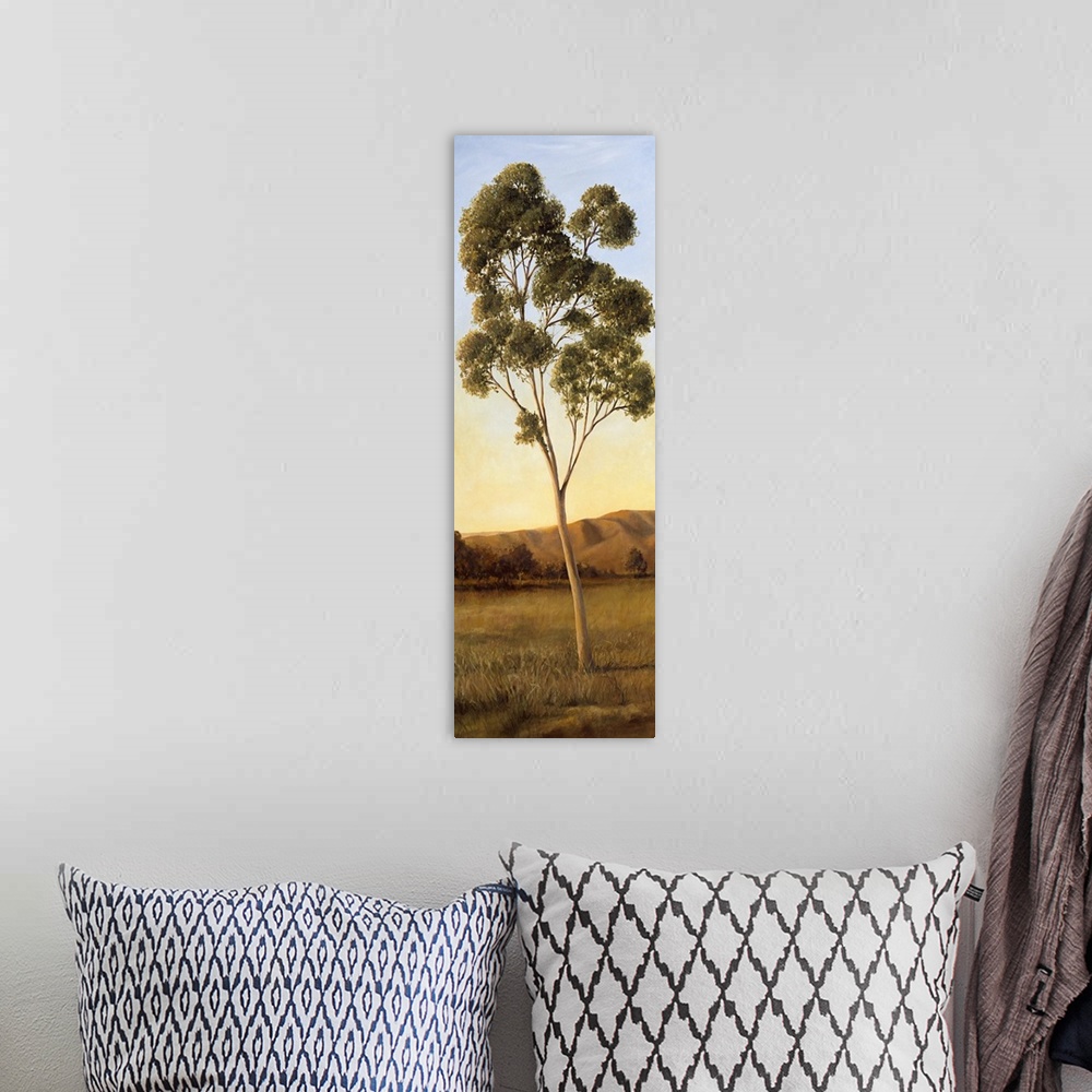 A bohemian room featuring Lonely Eucalyptus I