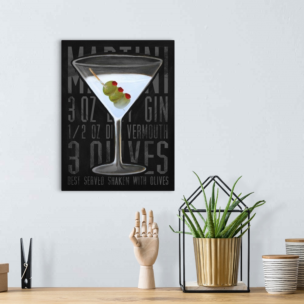 A bohemian room featuring Martini (vertical)