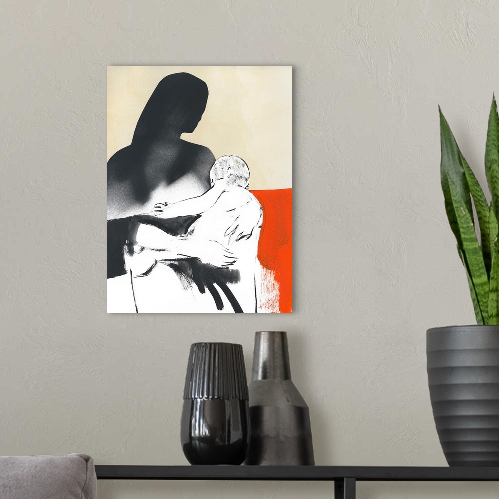 A modern room featuring Mother N Child 3
