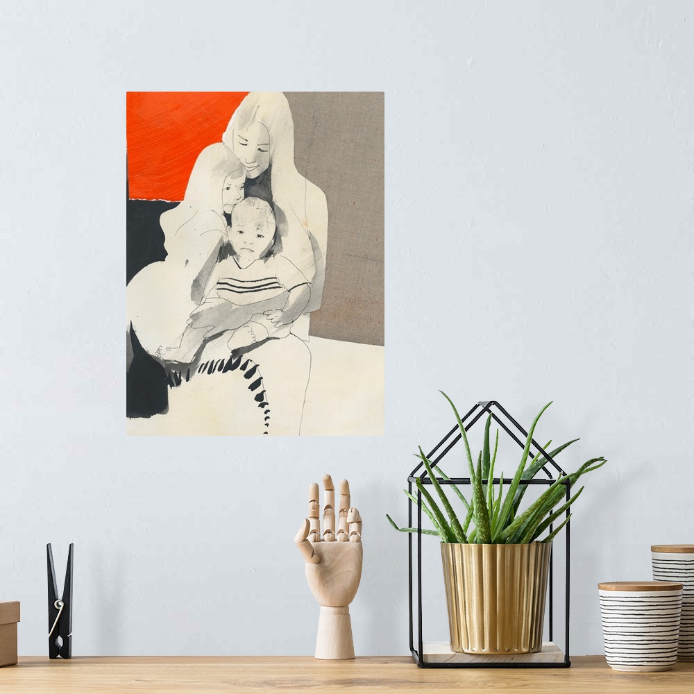 A bohemian room featuring Mother N Child 6