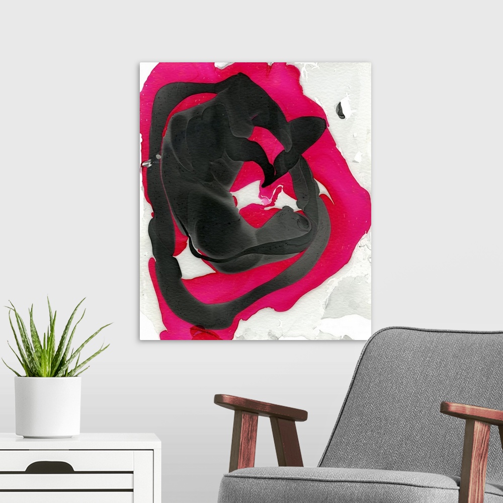 A modern room featuring Nail Polish Abstract A