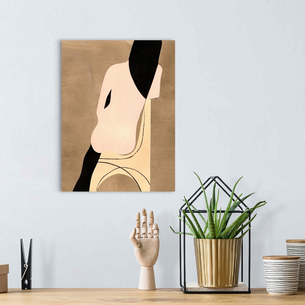 A bohemian room featuring Nude Collage 7