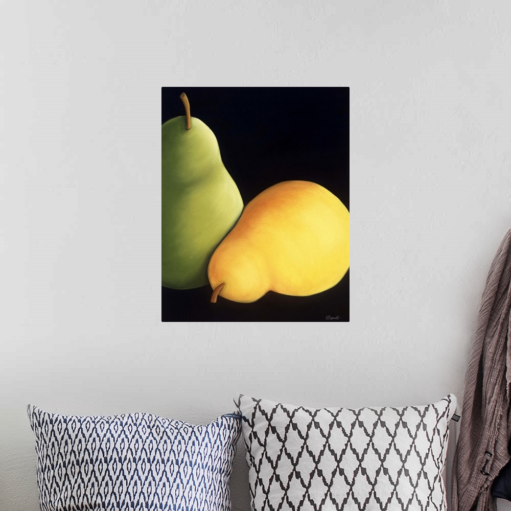 A bohemian room featuring Pears IV