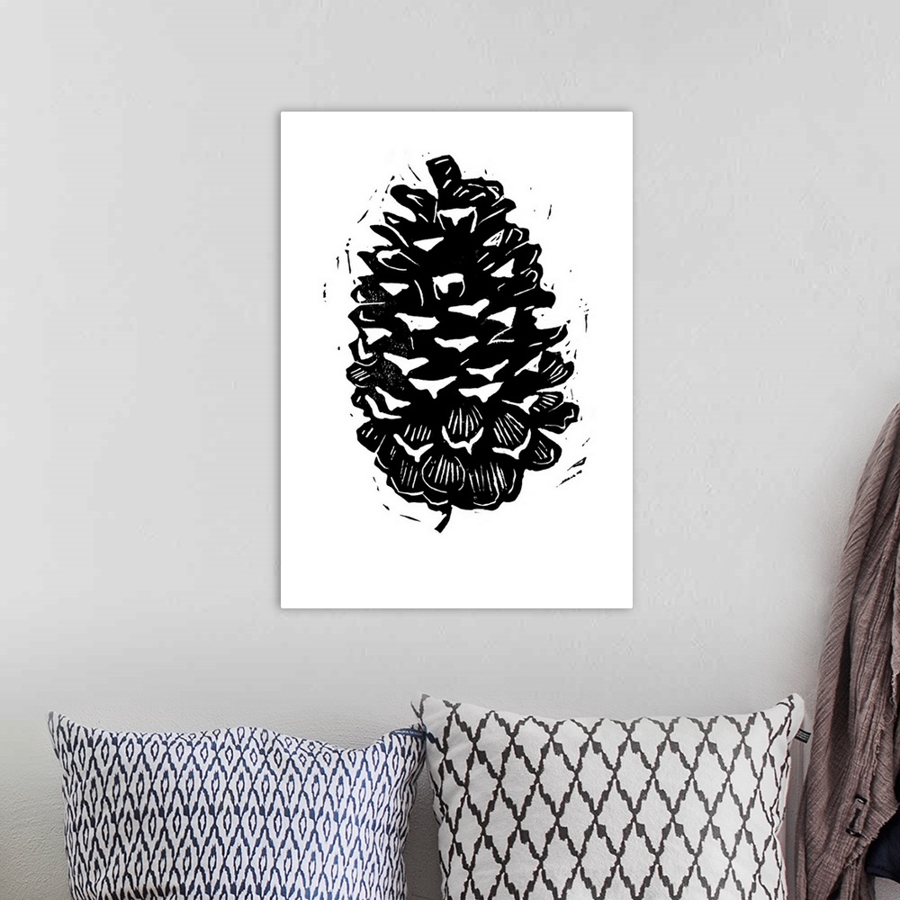 A bohemian room featuring Piney Cone