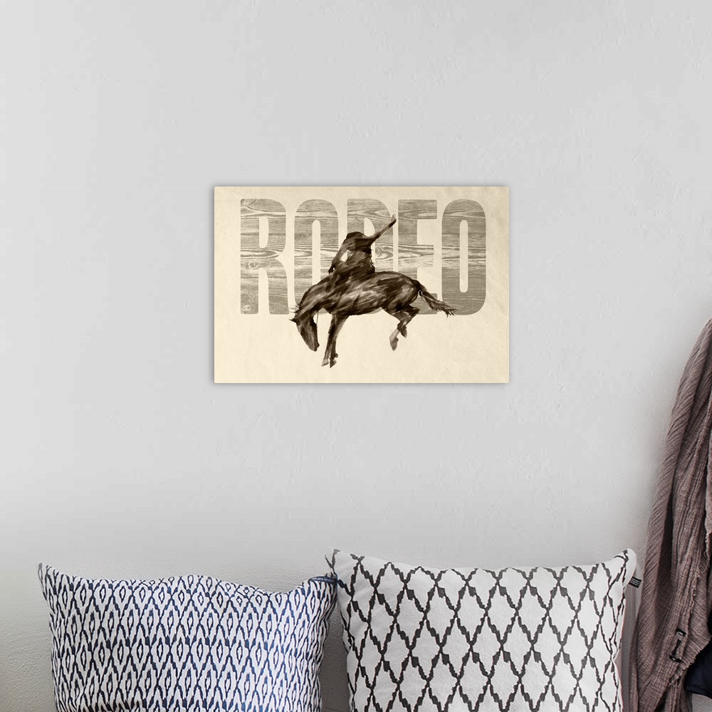 A bohemian room featuring Rodeo