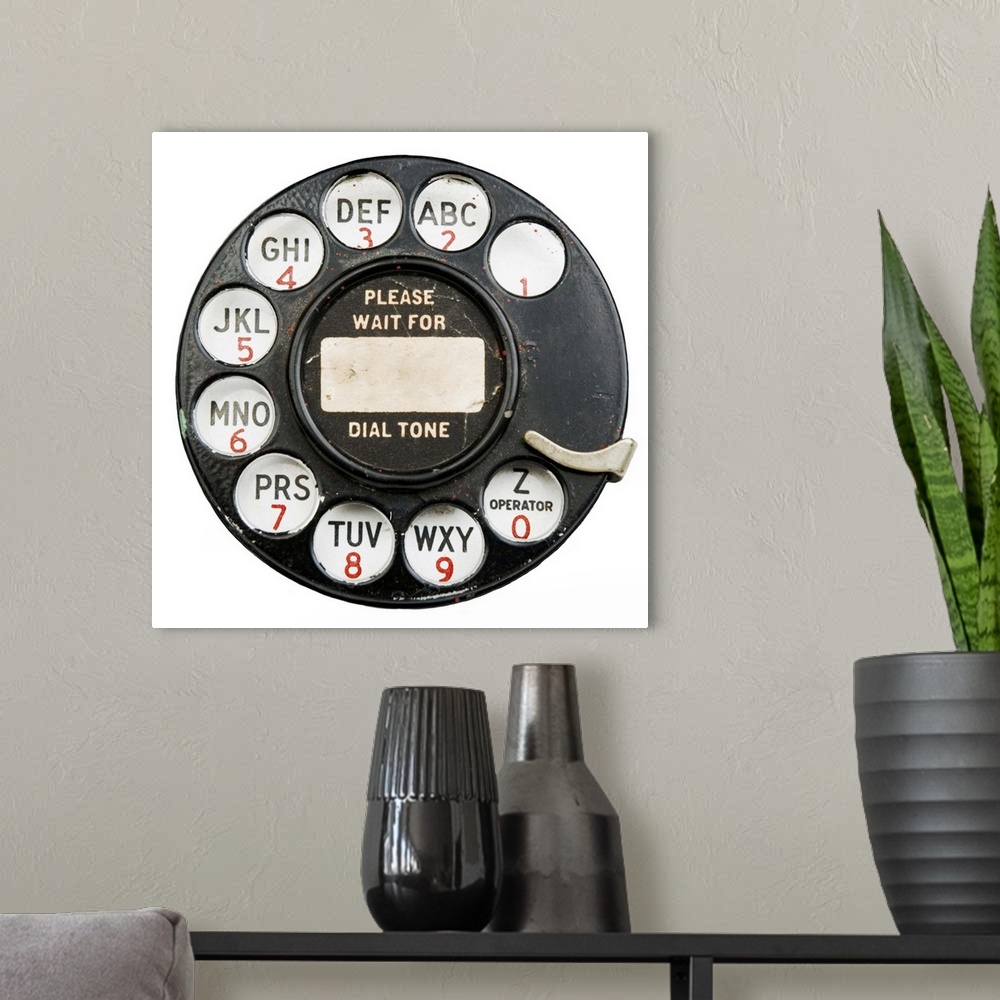 A modern room featuring Rotary Dial