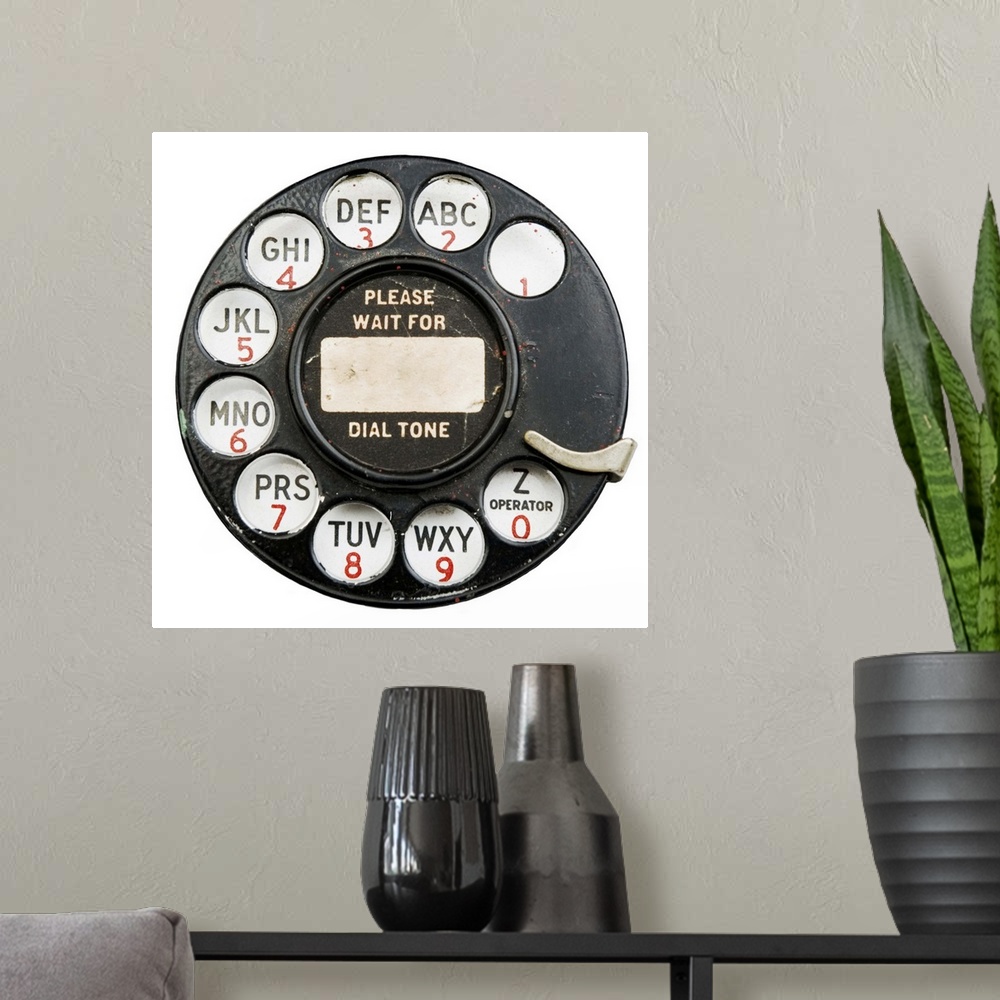 A modern room featuring Rotary Dial