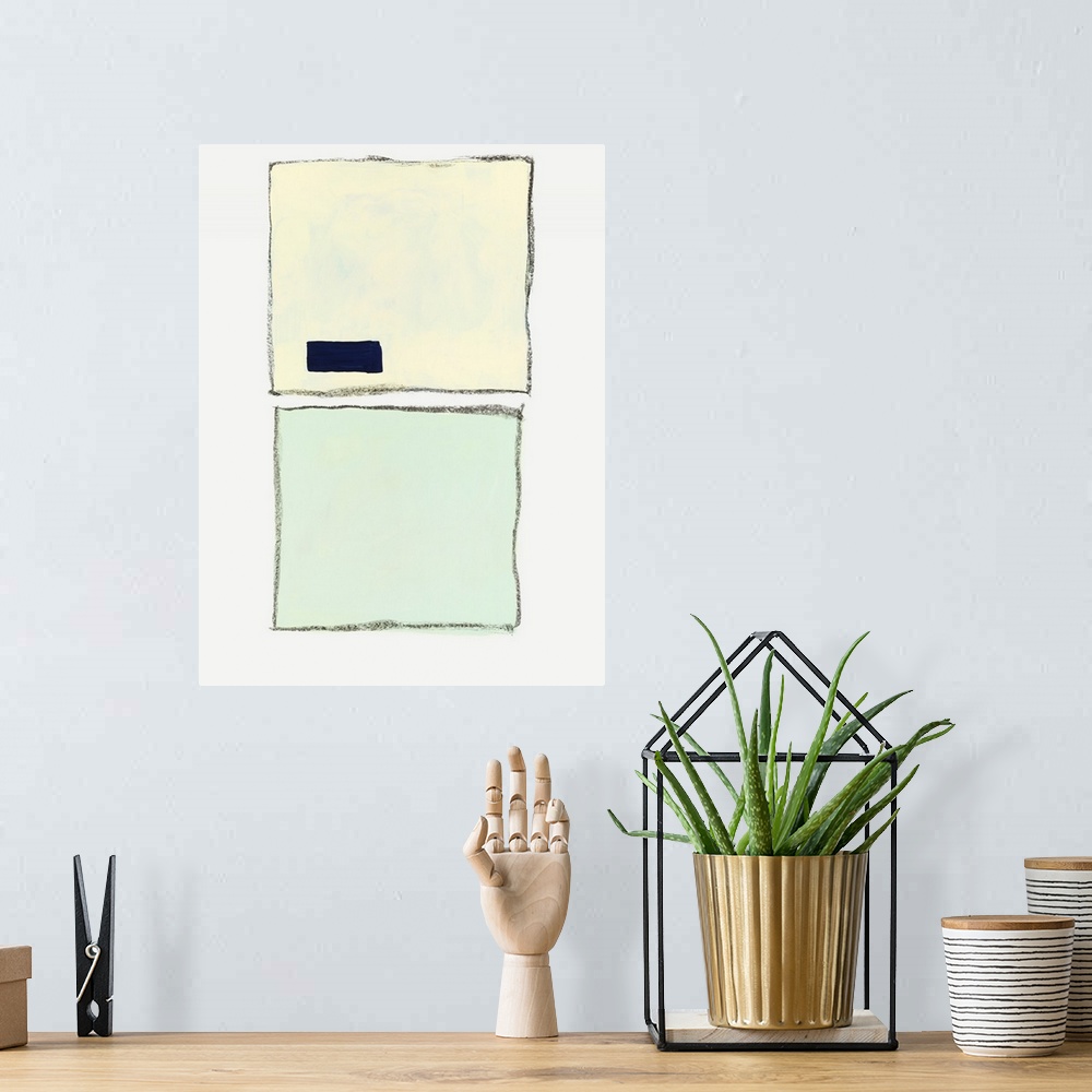 A bohemian room featuring Sherbert Abstract 10