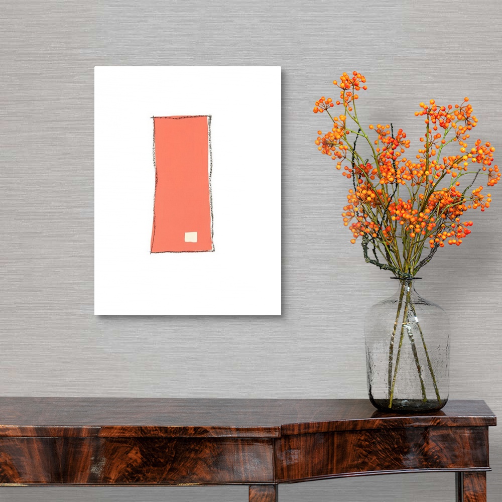 A traditional room featuring Sherbert Abstract 2