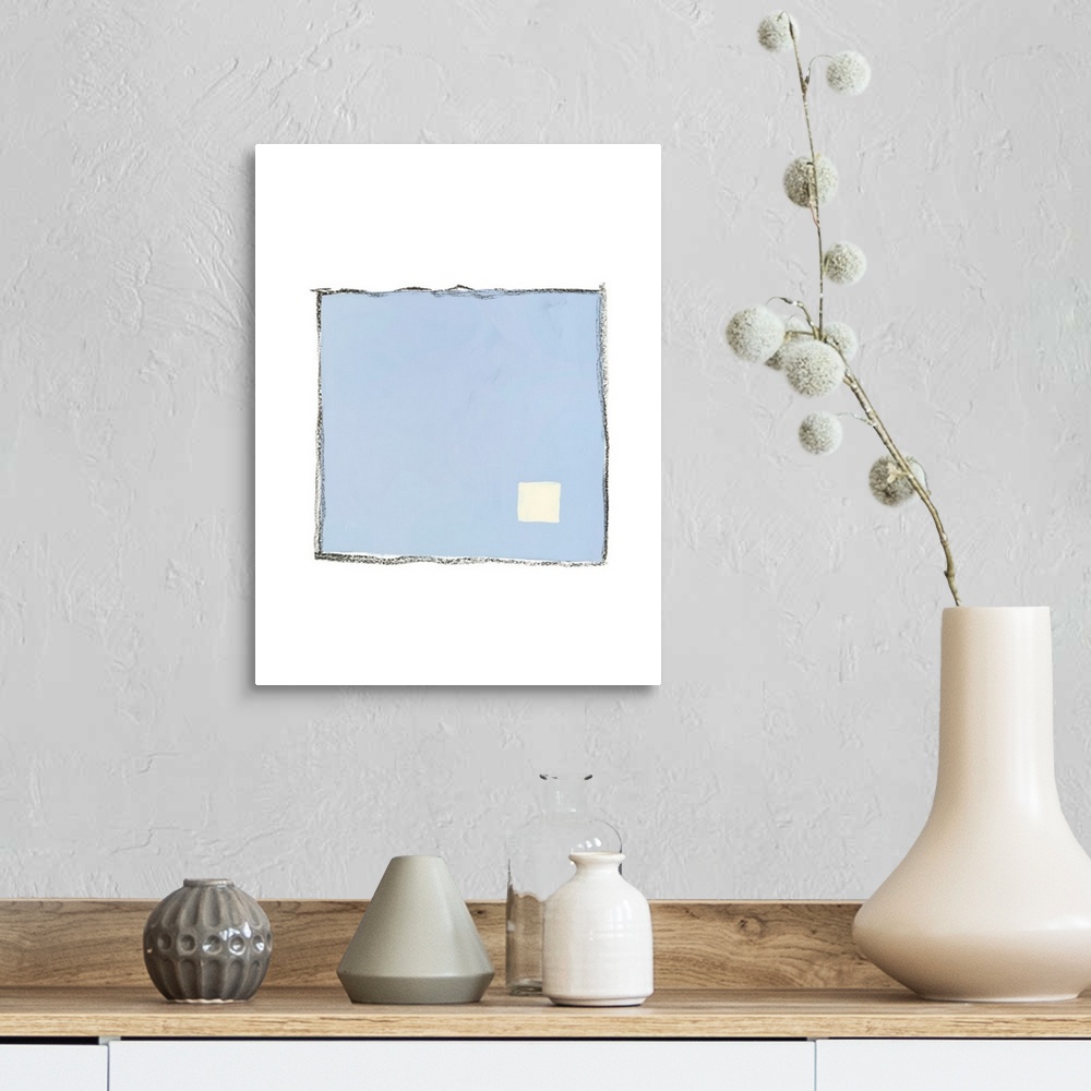 A farmhouse room featuring Sherbert Abstract 8