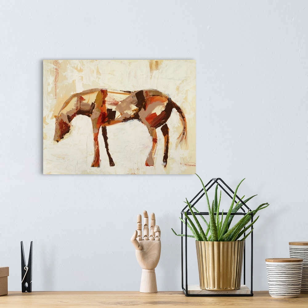 A bohemian room featuring Standing Horse 2