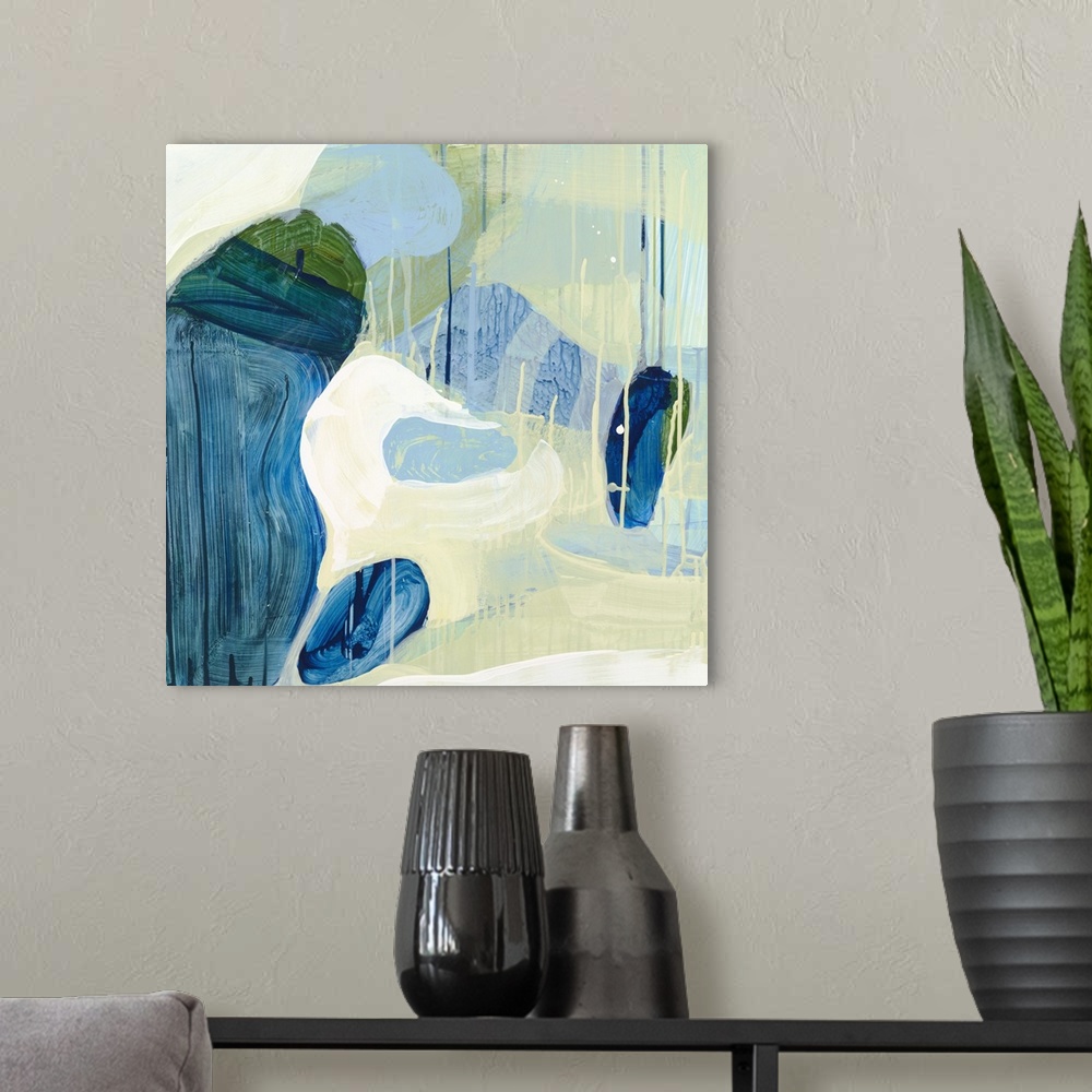 A modern room featuring Abstracts