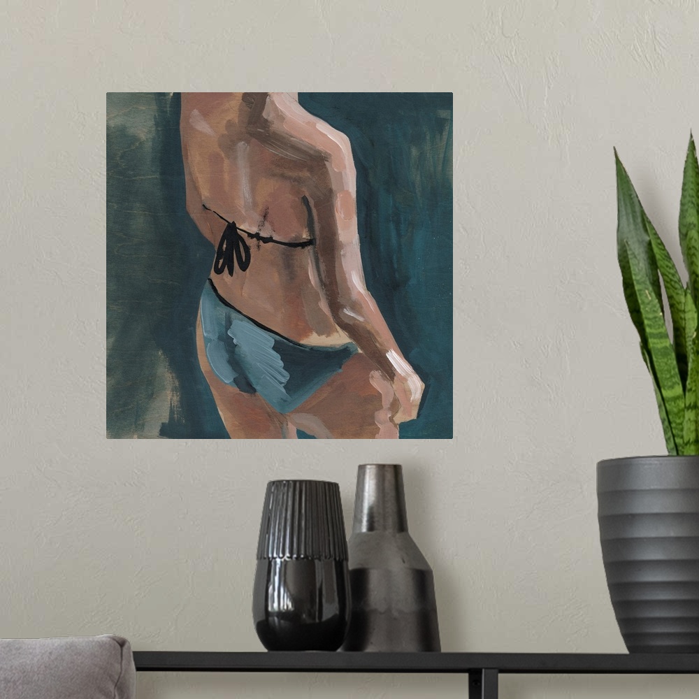 A modern room featuring Swimmer 1