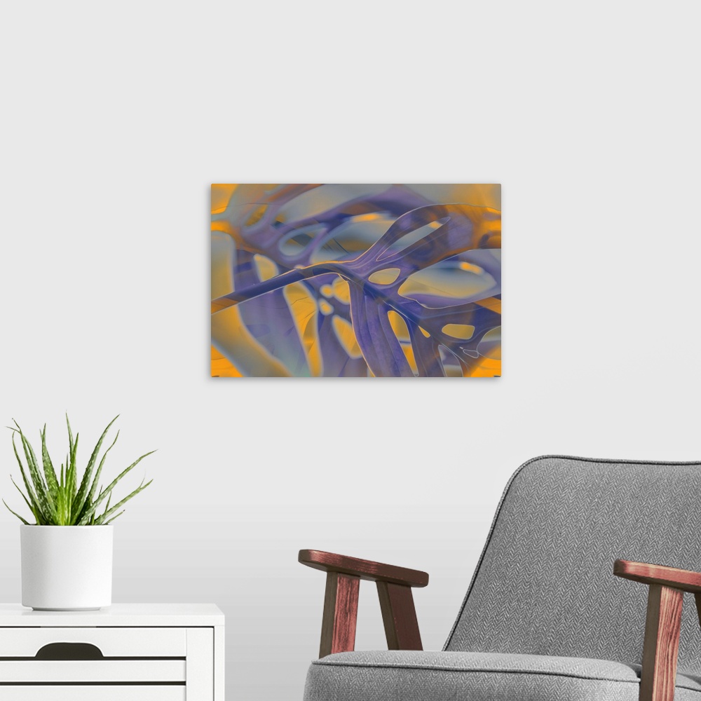 A modern room featuring Untitled 9