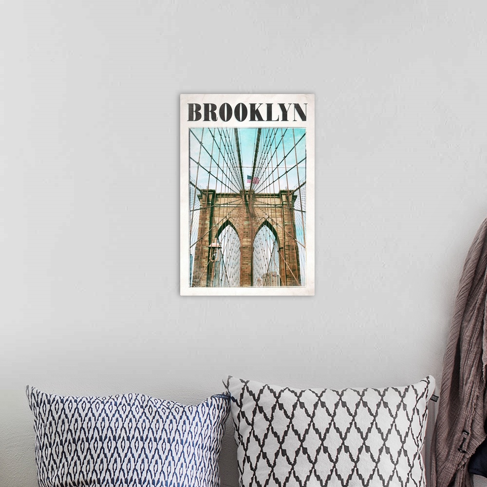 A bohemian room featuring Vintage Brooklyn