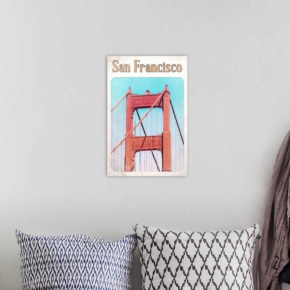 A bohemian room featuring Vintage San Francisco