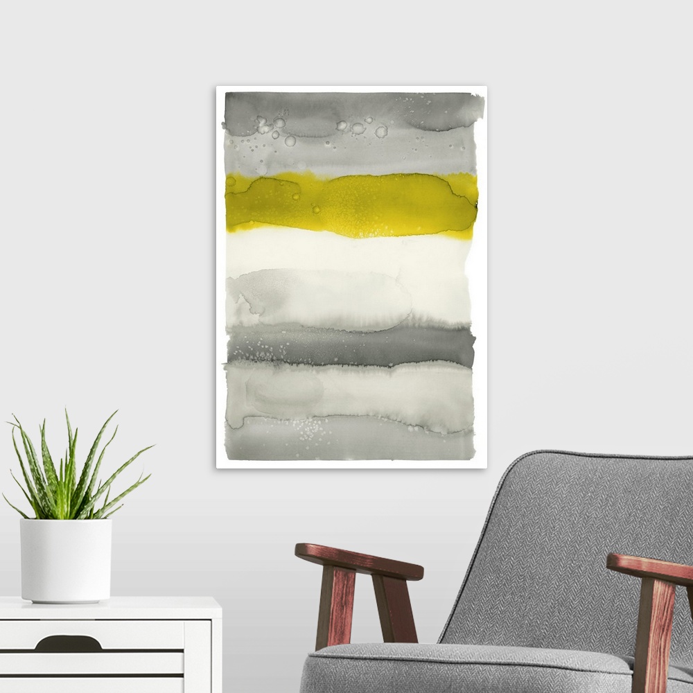 A modern room featuring Watercolor Wash 1 - Recolor