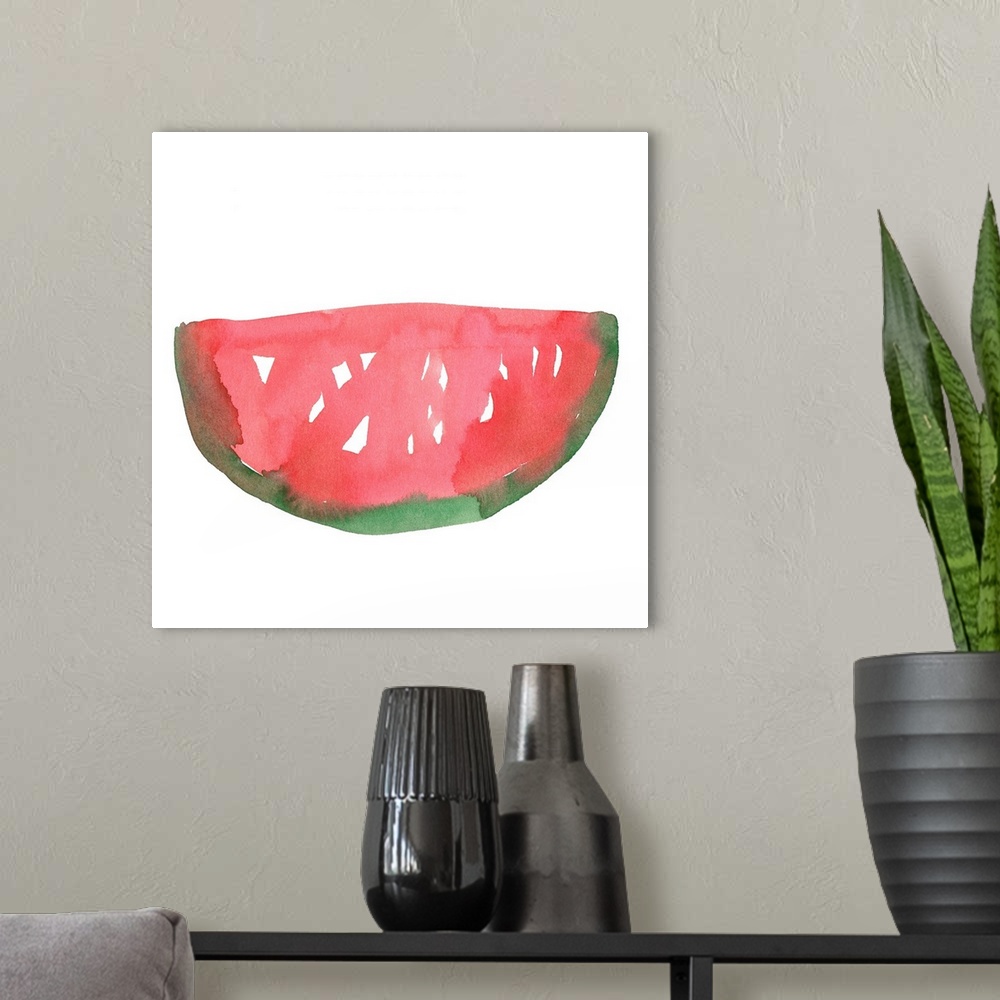 A modern room featuring Watermelon